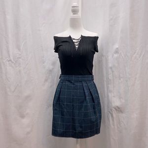 Plaid skirt
